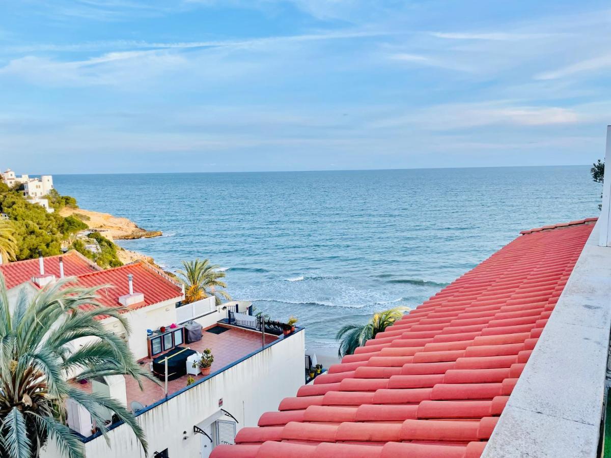 La Marina Seaview Penthouse Leilighet Sitges Eksteriør bilde