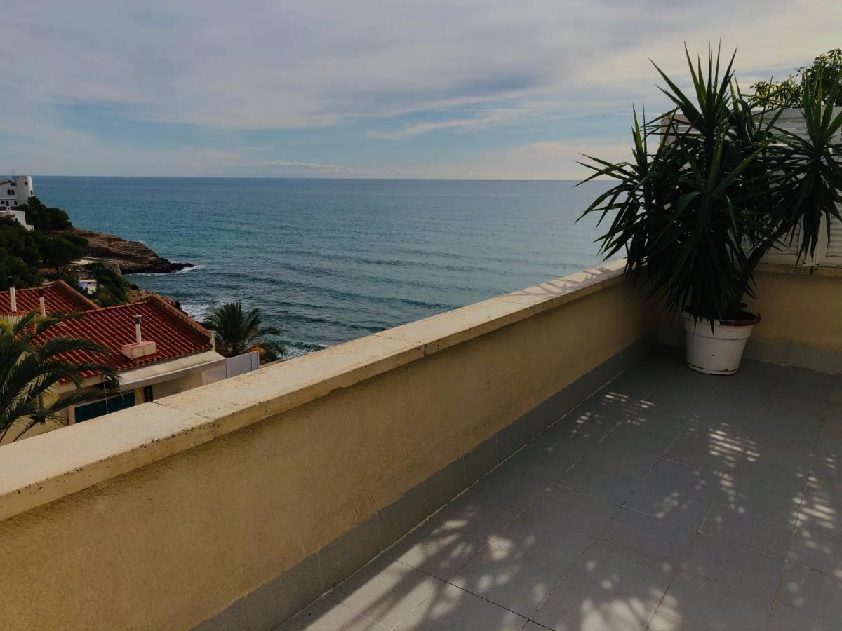 La Marina Seaview Penthouse Leilighet Sitges Eksteriør bilde